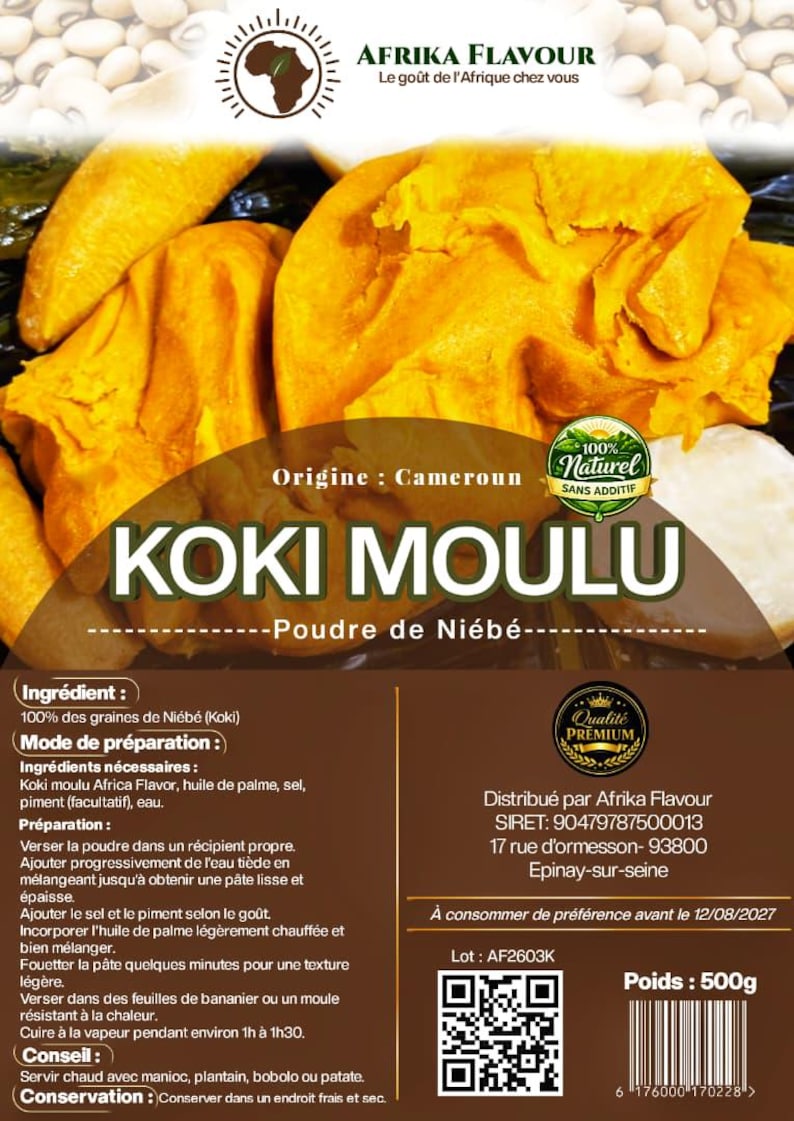 Koki Powder Ready-to-use Koki Powder - Afrika Flavour | Authentic Black-eye Flour ...