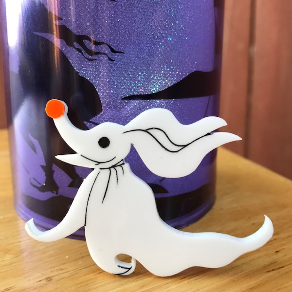 Nightmare Before Christmas inspired Zero brooch