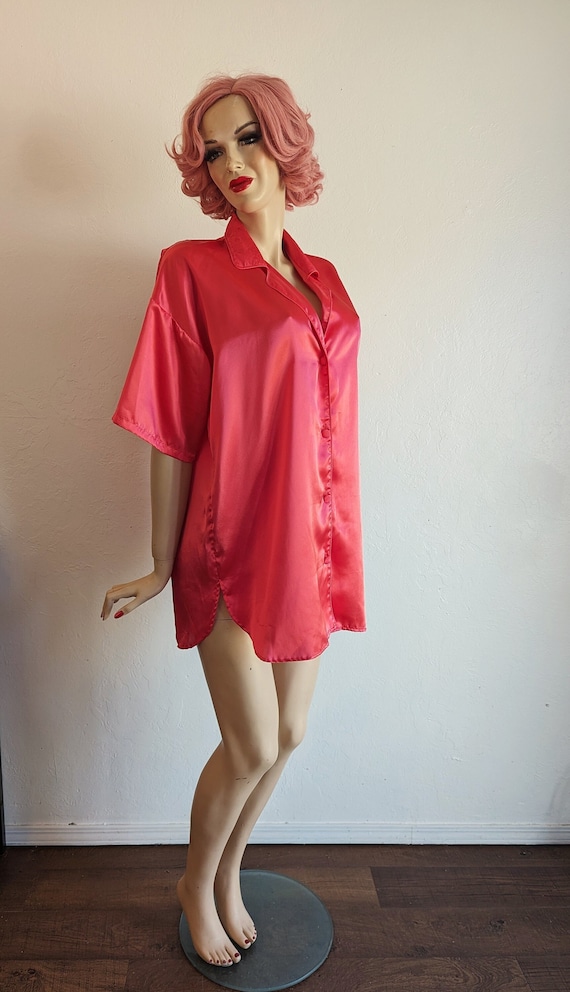 VICTORIA'S SECRET- 1990's Boyfriend Sleep Shirt- … - image 1