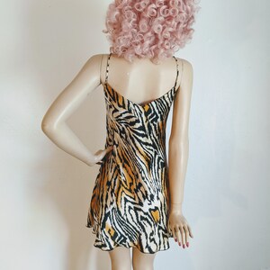 Lucie Ann Beverly Hills 1970's Sexy Tiger Print Chemise Medium image 6