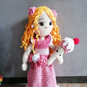 Amigurumi Ice Cream Doll