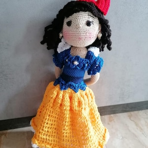 Snow White Amigurumi Doll