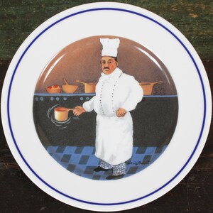 Williams Sonoma Guy Buffet Chef Series Collection Plates Set of 5 Vintage Ceramic Collectible Dining Serving Entertaining image 2