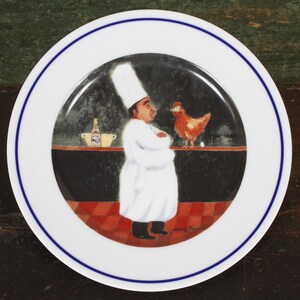 Williams Sonoma Guy Buffet Chef Series Collection Plates Set of 5 Vintage Ceramic Collectible Dining Serving Entertaining image 6