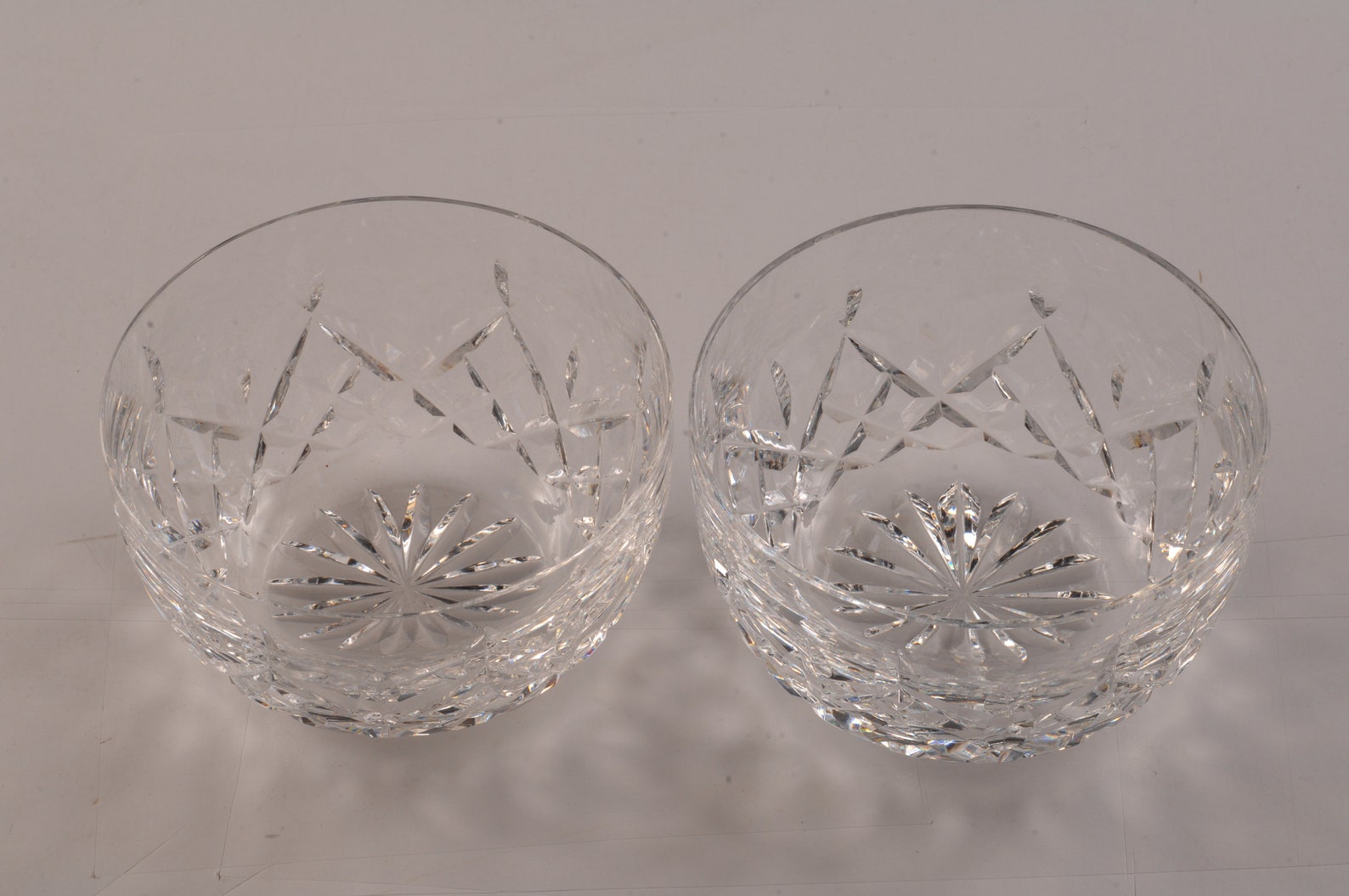Waterford Crystal Dessert Bowls Set of 2 Vintage Crystal Etsy