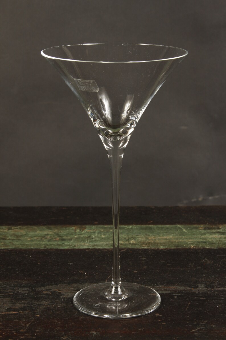 LSA International Martini Glasses Set of 2 Vintage Glass Etsy