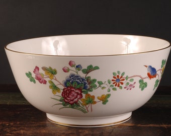 Wedgwood Cuckoo Large Serving Bowl for Colonial Williamsburg - Vintage Ceramic Collectible Dining Serving Entertaining