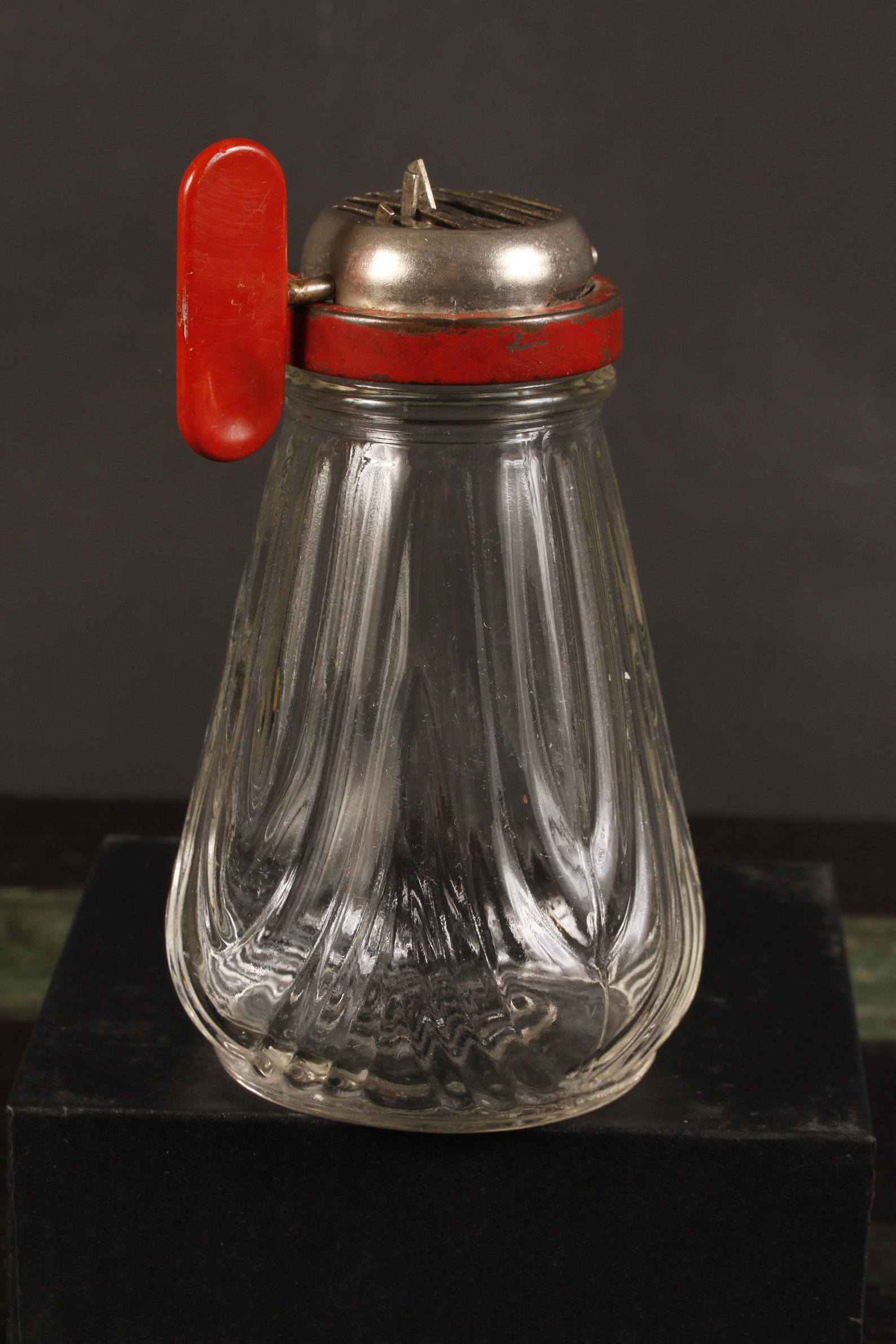 Pressed Glass Nut Grinder Vintage Kitchen Collectible Dining Etsy