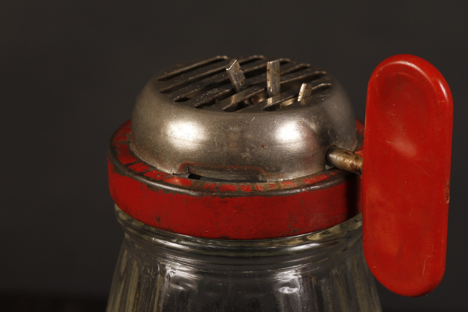 Pressed Glass Nut Grinder Vintage Kitchen Collectible Dining Etsy