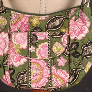 Vera Bradley Olivia Crossbody Vintage Handbag Collectible Fabric Purse image 2