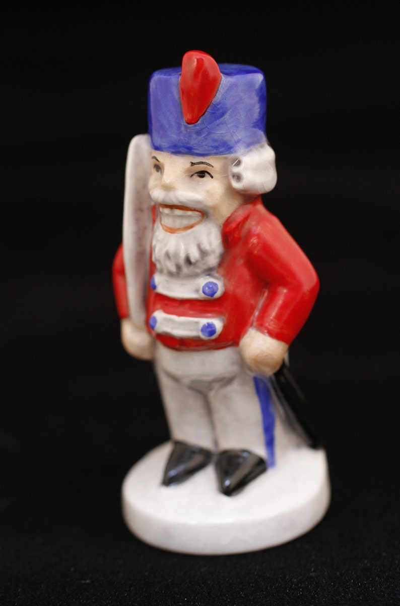 Goebel Soldier Nutcracker Figurine Vintage Ceramic Collectible Home Living Decor image 5