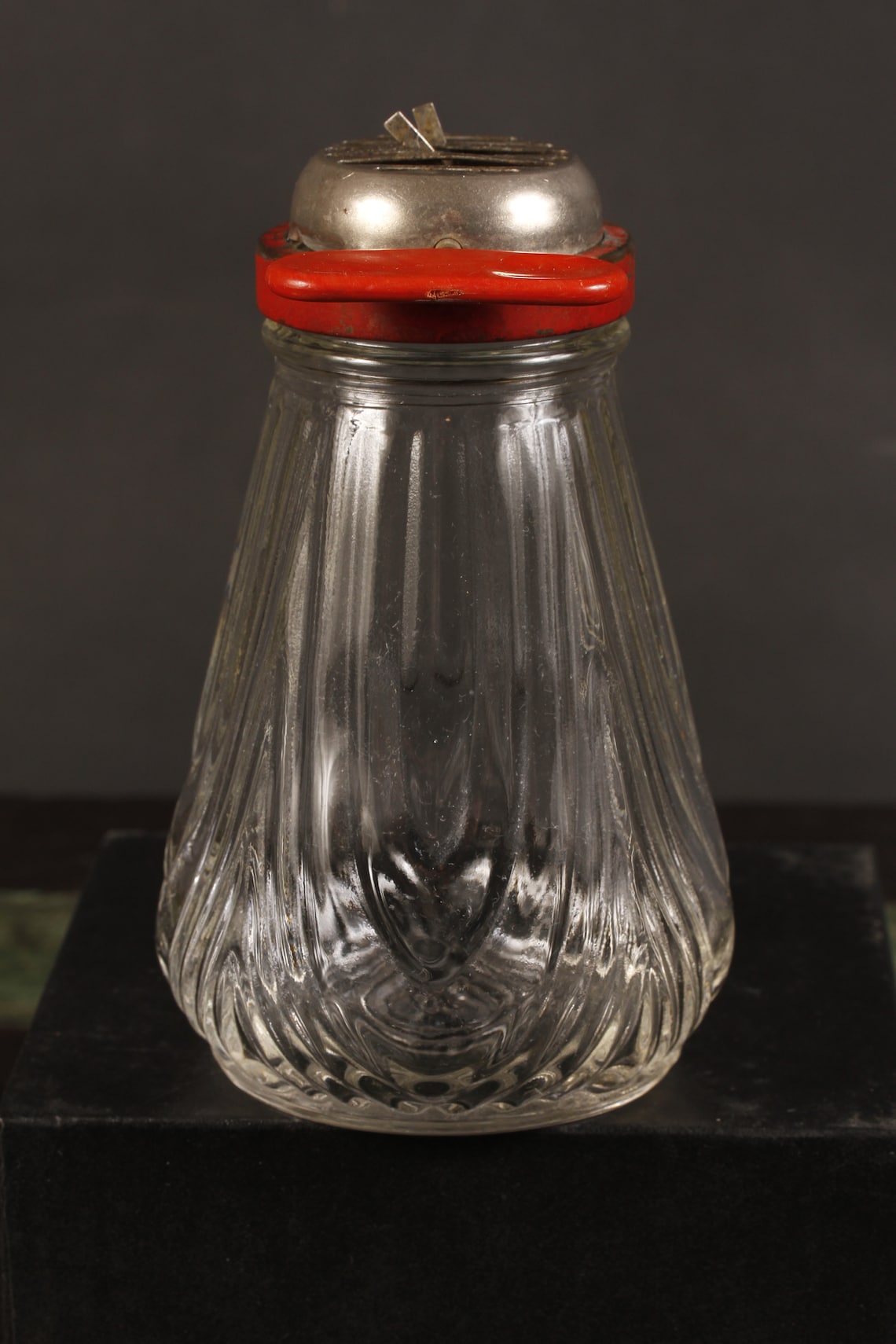 Pressed Glass Nut Grinder Vintage Kitchen Collectible Dining Etsy