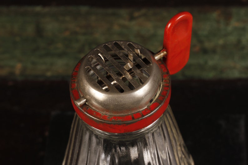 Pressed Glass Nut Grinder Vintage Kitchen Collectible Dining Etsy