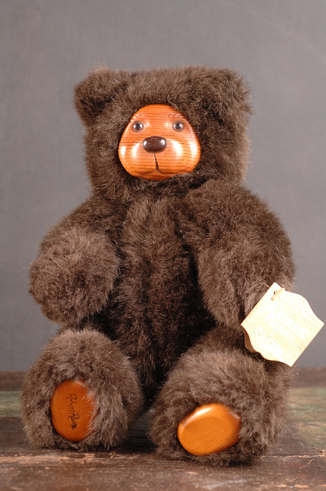 Robert Raikes Cookie Brown Bear Vintage Home Collectible Etsy