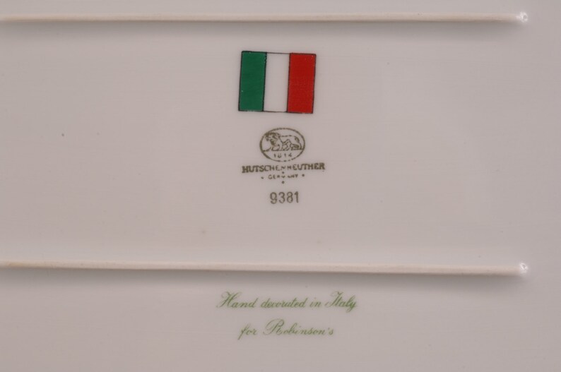 Germany 6 Insalata Salad Plates Hutschenreuther
