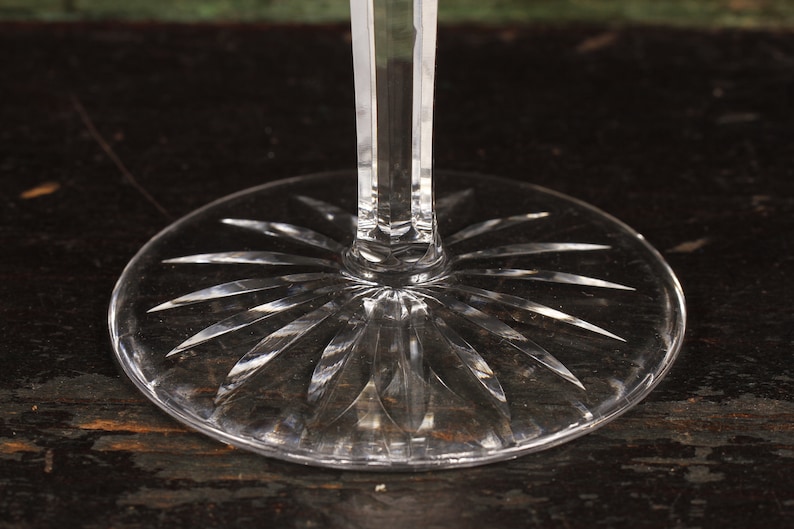 Waterford Powerscourt Pattern Water Goblet Vintage Glass Collectible Dining Serving Entertaining image 3