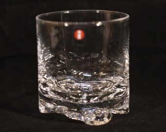 iittala Gaissa Double Old Fashioned Glass - Vintage Glass Collectible Dining Serving Entertaining Barware