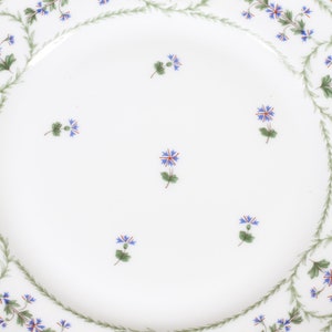 B & C Limoges Bernardaud Barbeaux Appetizer Dessert Plates Set of 4 Vintage Ceramic Collectible Dining Serving Entertaining image 4