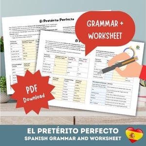 El tiempo perfecto - Gramática española y ficha de trabajo