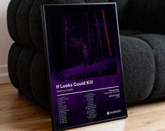 Destroy Lonely "If Looks könnte Kill (Direktor’s Cut)" Album Poster - Album Cover Wanddekoration - Ästhetisches Musik Poster