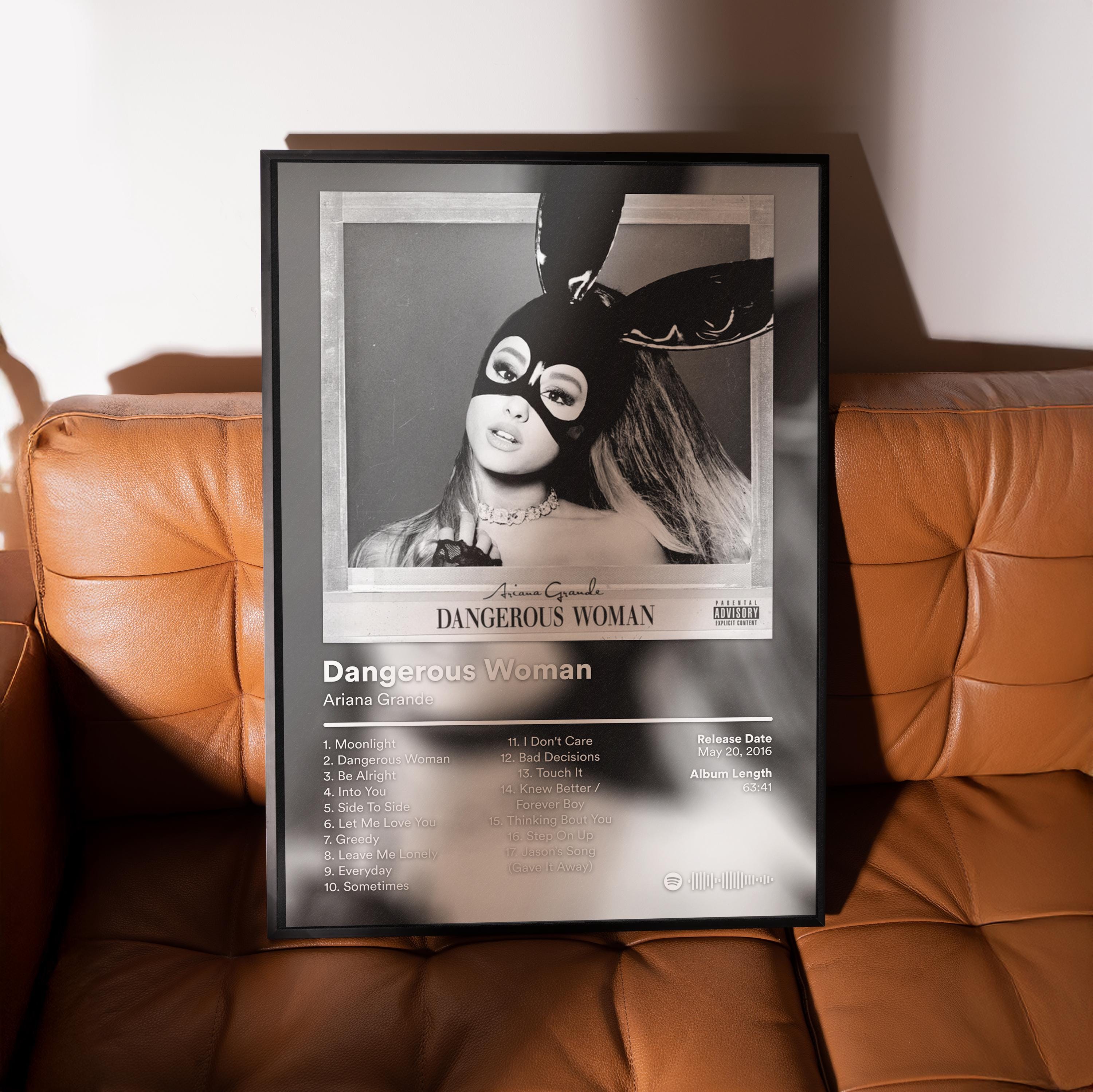 激レア☆海外限定 DANGEROUS WOMAN TOUR アリアナ ポスター dangerous