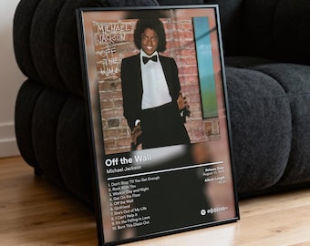 Vintage Michael Jackson Off the Wall Album LP Record Vinyl 12