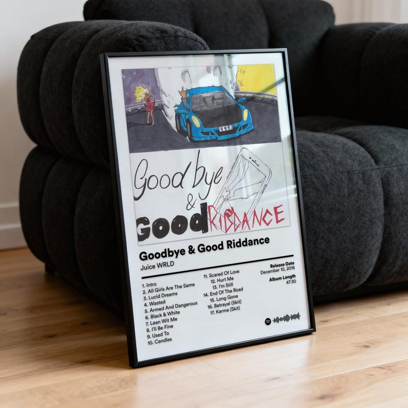 Goodbye and Good Riddance Album Cover Art - Etsy