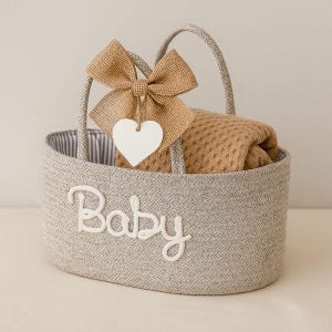 Kosz prezentowy, Kosz prezentowy dla dziecka, Prezenty na baby shower, Prezenty dla noworodków, Kosz do przechowywania, Dekoracja pokoju dziecięcego, Kosz dla dziecka