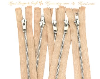 26 inch metal jacket zipper