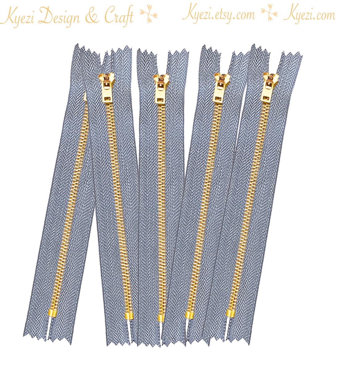 zip manish 4.5 Brass Zip Jeans Metal Zippers, Size/Dimension: 5
