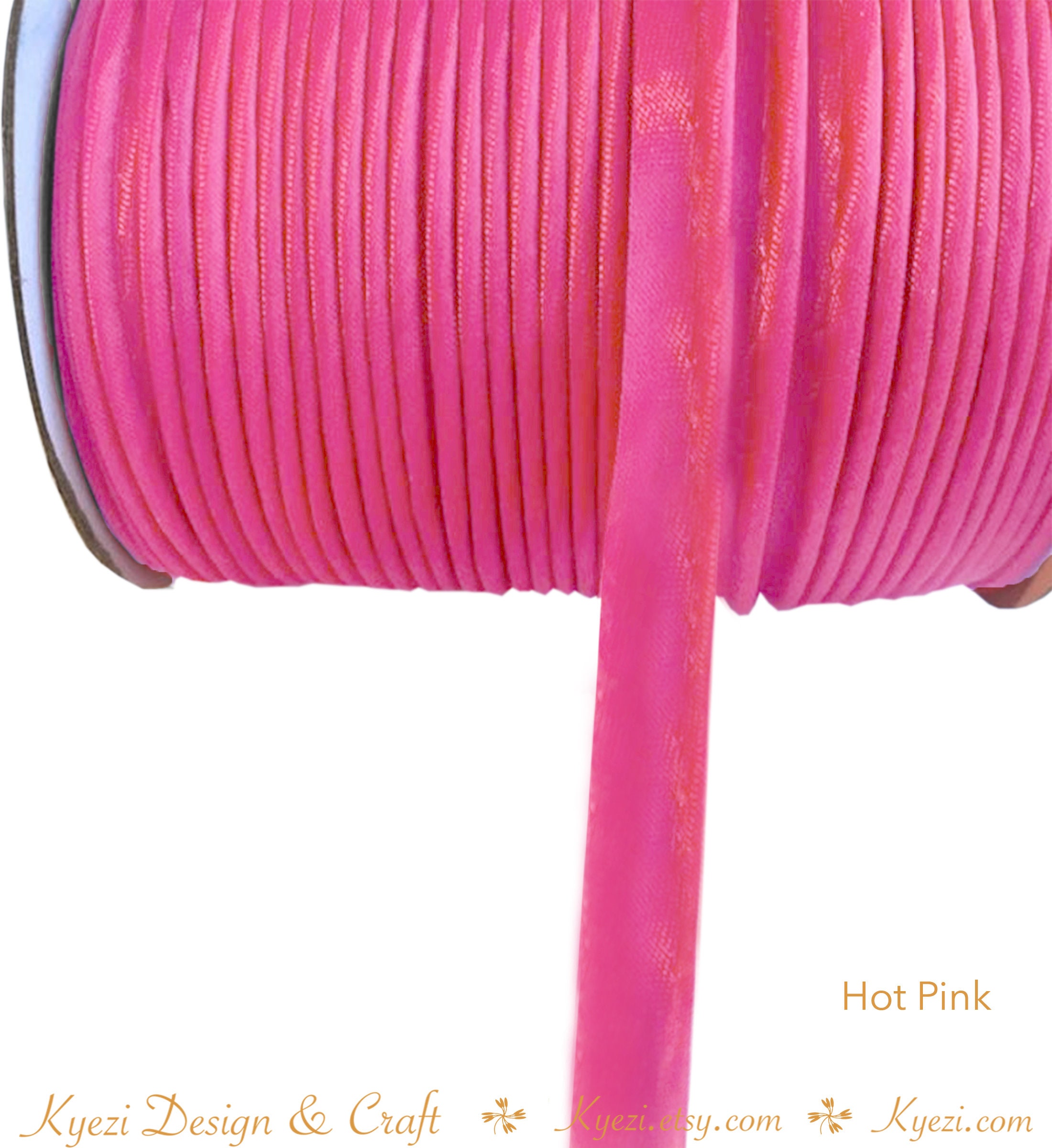 Lip Cordedge Piping Satin Trim Lip Cord Piping by the Yard Etsy