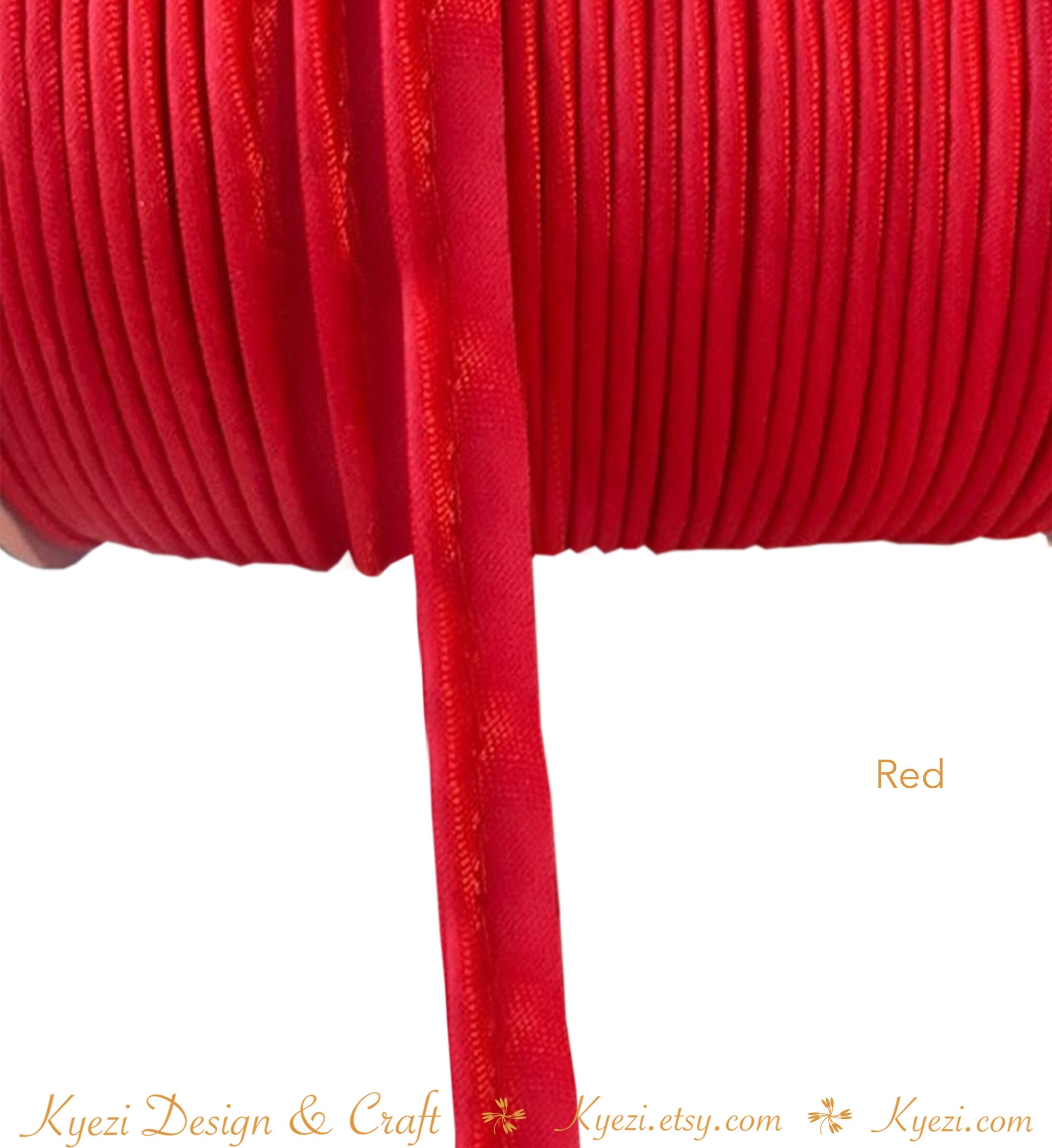 Lip Cordedge Piping Satin Trim Lip Cord Piping by the Yard Etsy
