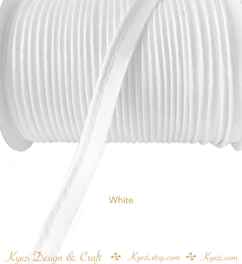 Lip Cordedge Piping Satin Trim Lip Cord Piping by the Yard Etsy