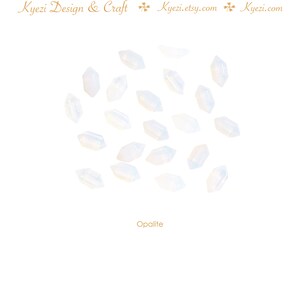 Opalite Small Double Terminated Carved Points, Natural Gemstone Crystal - K223E