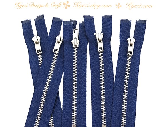 26 inch metal jacket zipper