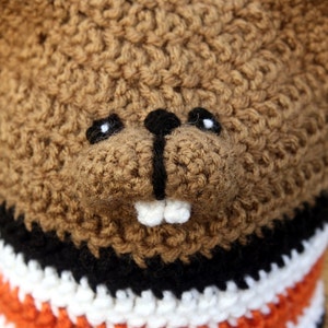 Beaver Baby/Toddler Beanie with Earflaps