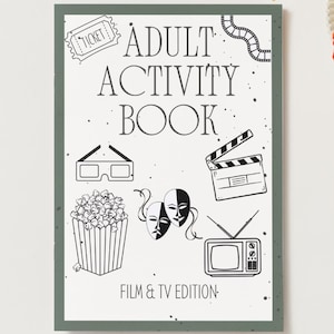Adult Activity Book: Film & TV Edition