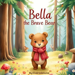 Bella the Brave Bear | Children’s Adventure Storybook | Digital eBook for Ages 3-8 | Flipbook Included