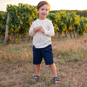 boy&#39;s floral shirt