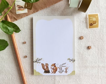 Summer Celebration Delights - Memo Pad | Small Writing Pad | Note Paper | To Do Notepad | Journal Notebook | Note Taking | Cute Stationery