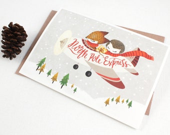 50% OFF - Christmas Cards - North Pole Express - 10 Greeting Cards