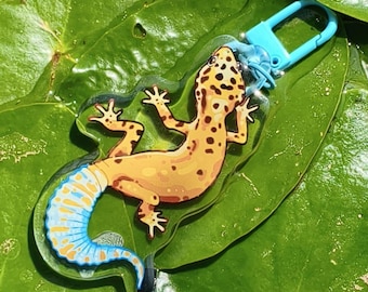 Gecko leopardo | Llavero
