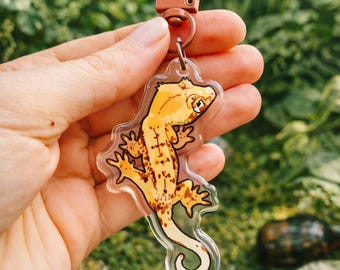 Gecko crestado | Llavero