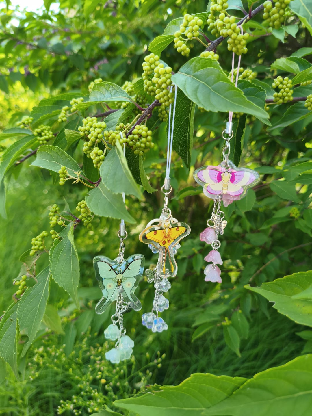 Moth Key Racks Moth Keychains - Etsy