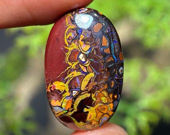 Niesamowity wzór opalu koroitowego australijskiego 15,35 ct