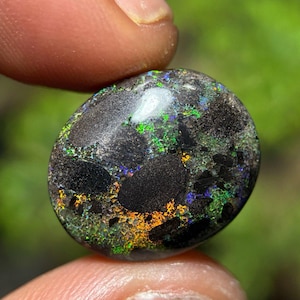 Opal matrix concrete andamooka australian opal 7.65 cts