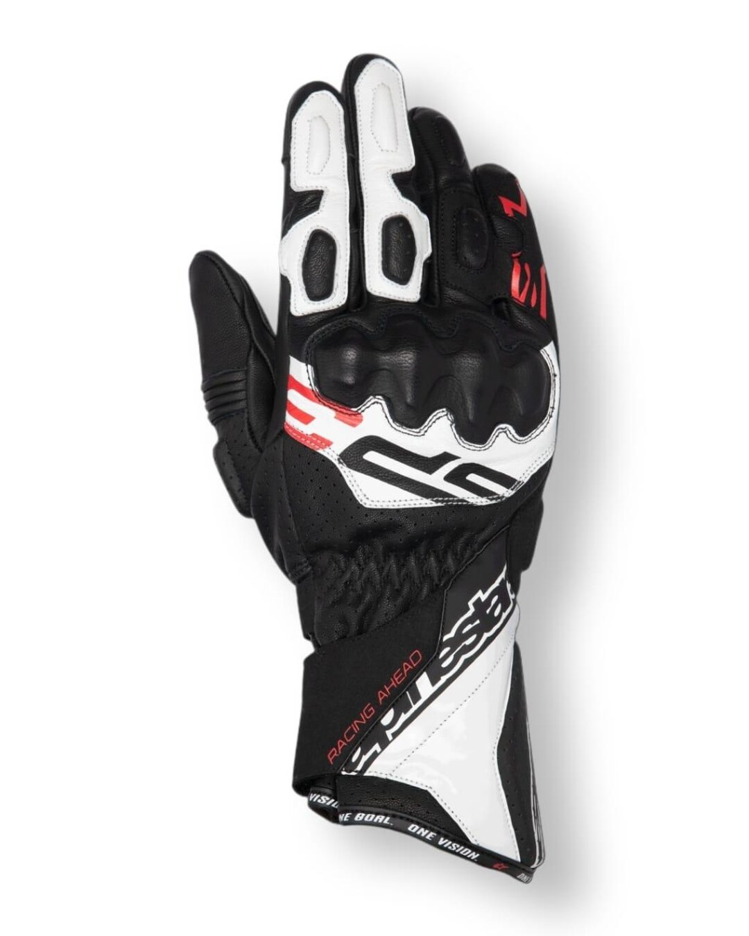 Alpinestars Racing Gloves | Leather Motorcycle Track Gloves | Full ...