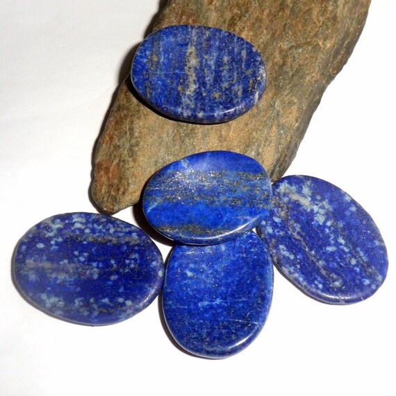 Blue Lapis Lazuli Worrystone Worry Stone Gemstone Palmstone | Etsy