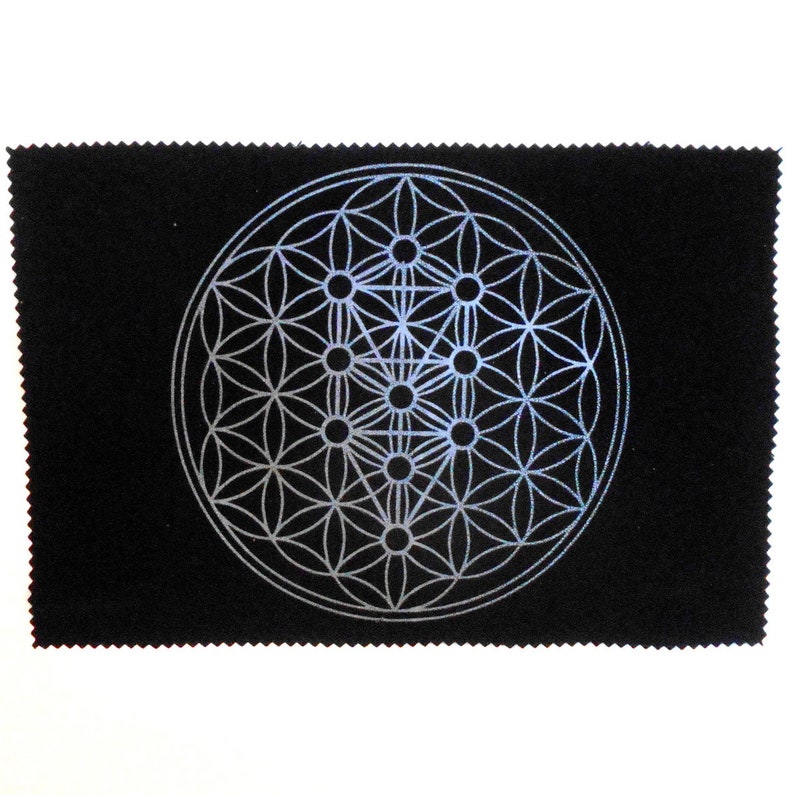 Kabbalah Tree of Life Crystal Grid Mat 3175 image 1