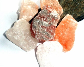 Himalayan Salt Crystal Gemstone Raw Rough Natural Stone Specimen earthegy #1290